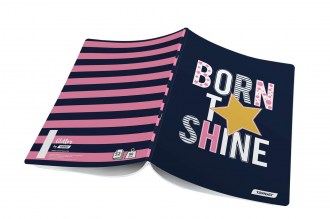 Bilježnica TARGET Glitter A4 CRTE
